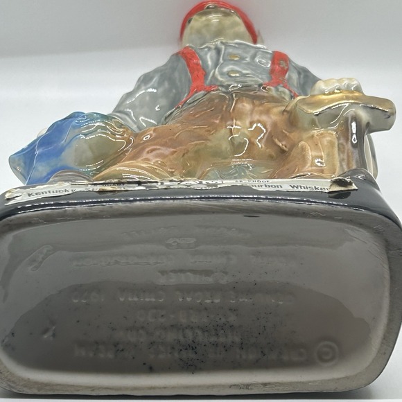 Jim Beam Paul Bunyan Decanter Centennial 1871-1971 Regal China Vintage - Picture 5 of 5